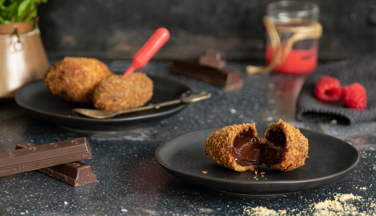 Croquetas de chocolate