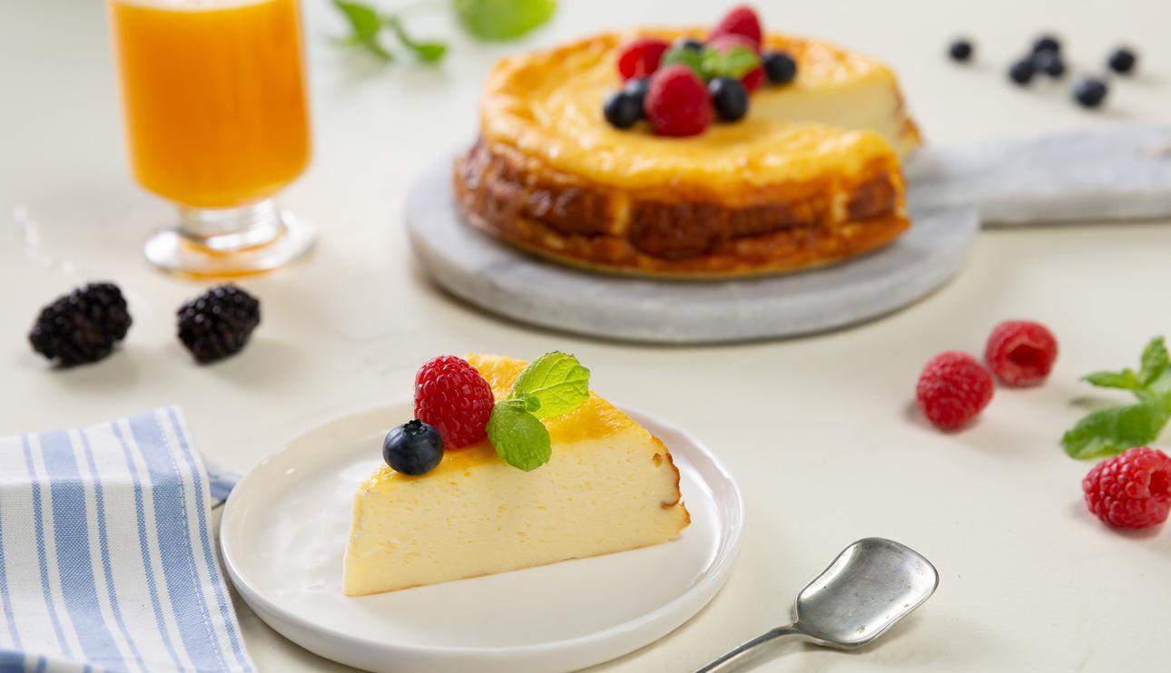 Tarta de queso y yogur