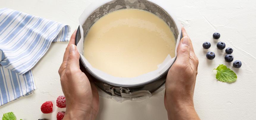 Tarta de queso y yogur