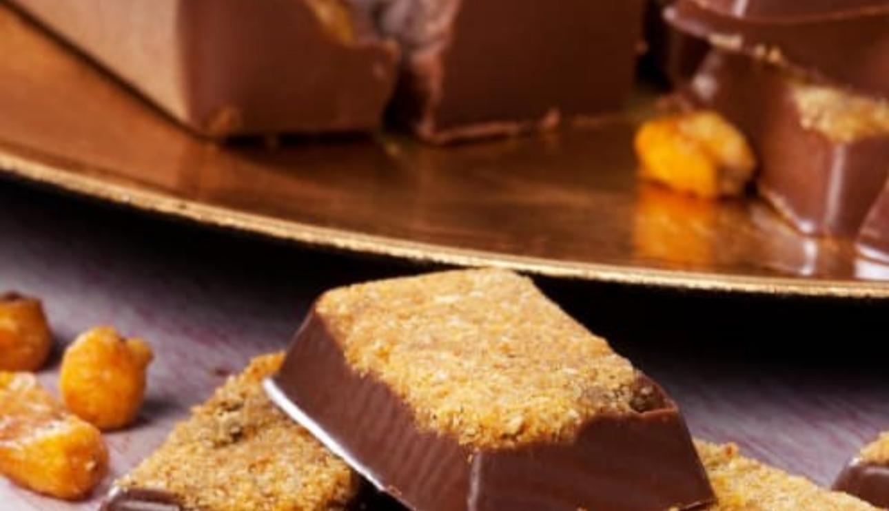 Turrón de chocolate y kikos con Thermomix®(TM5, TM31)