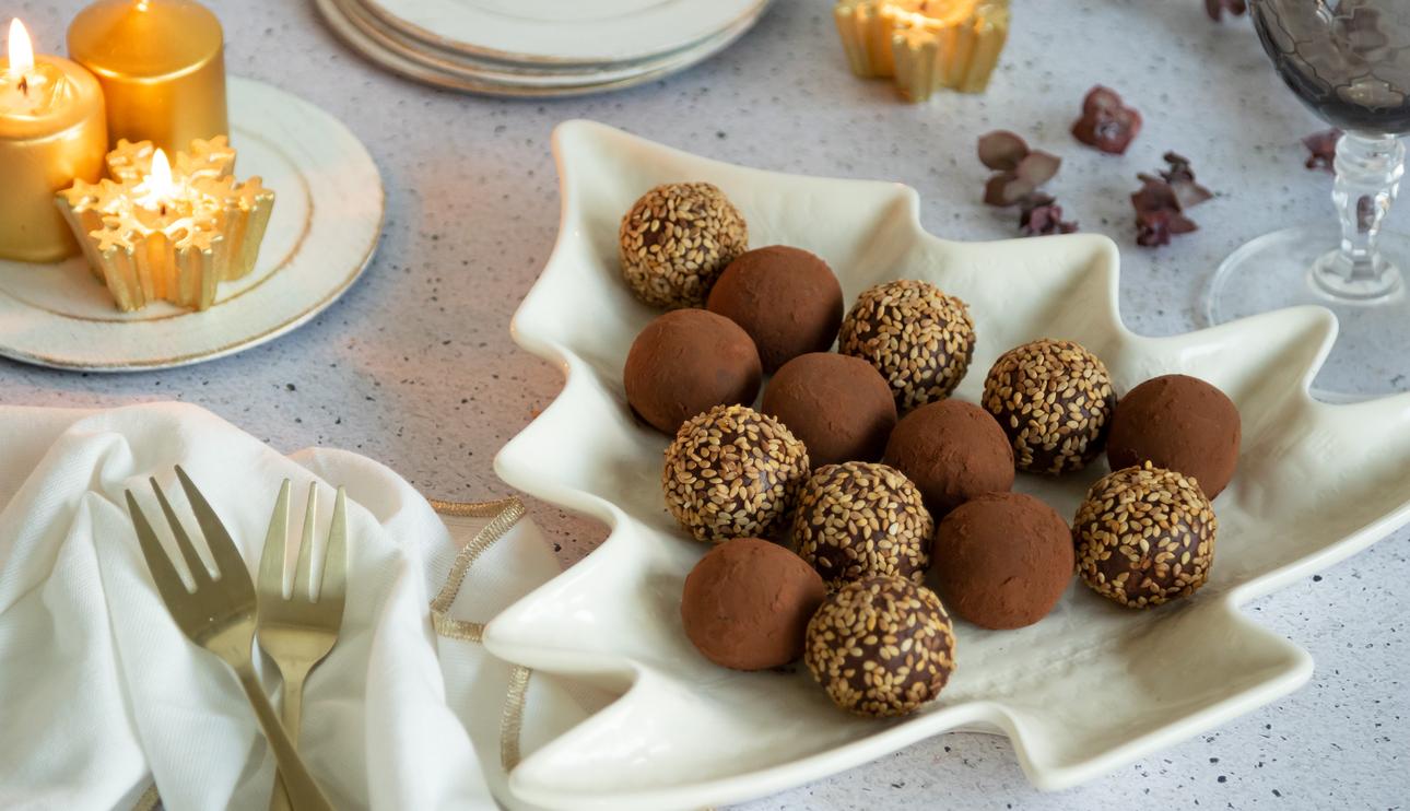 Trufas veganas