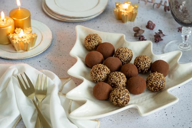 Trufas veganas