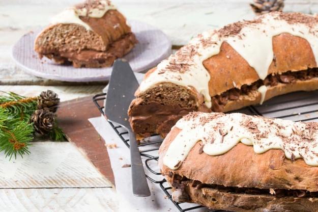 Roscón en Thermomix® tres chocolates