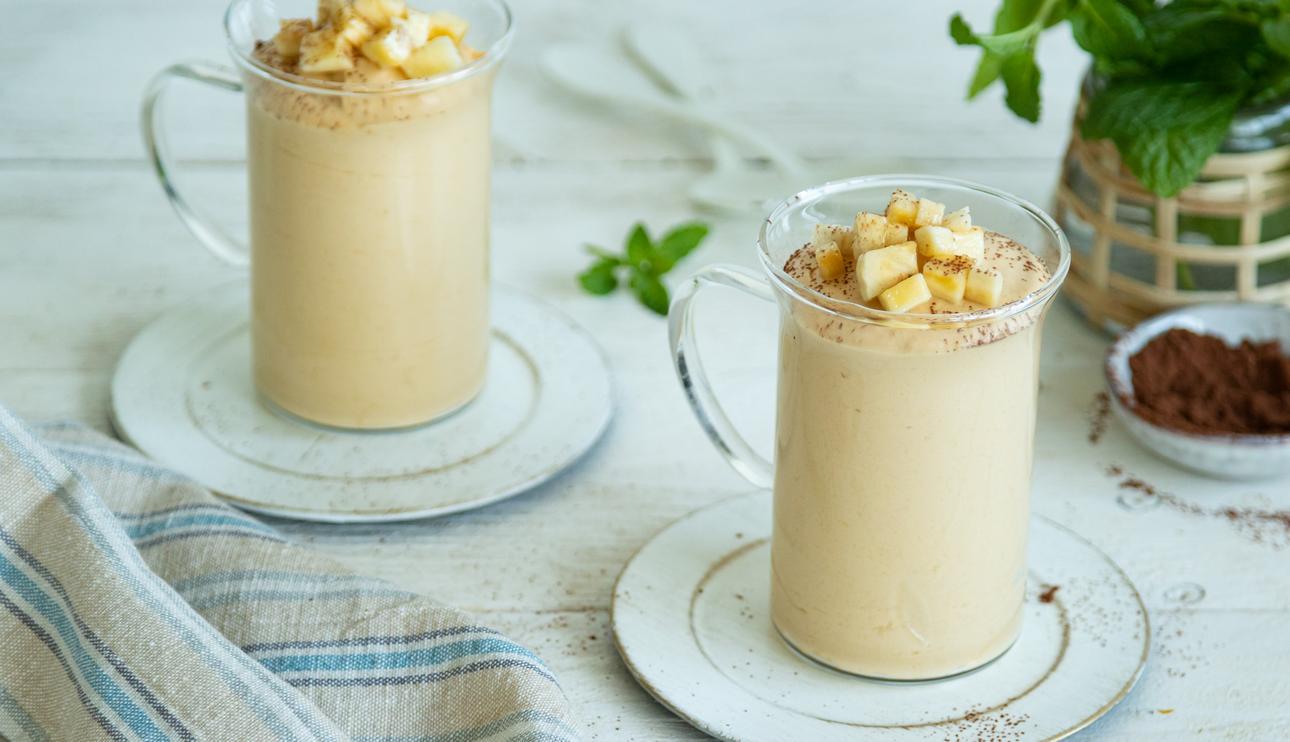 Mousse de dulce de leche