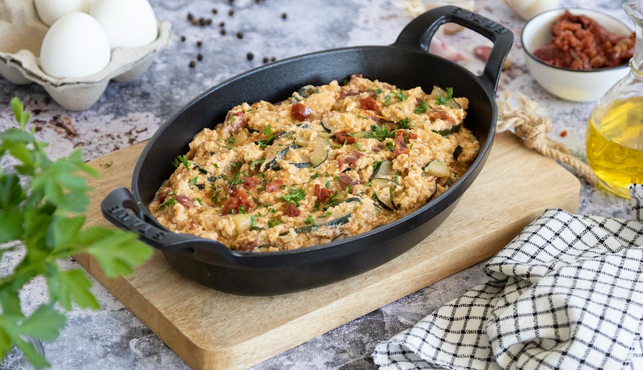 Revuelto de calabacín