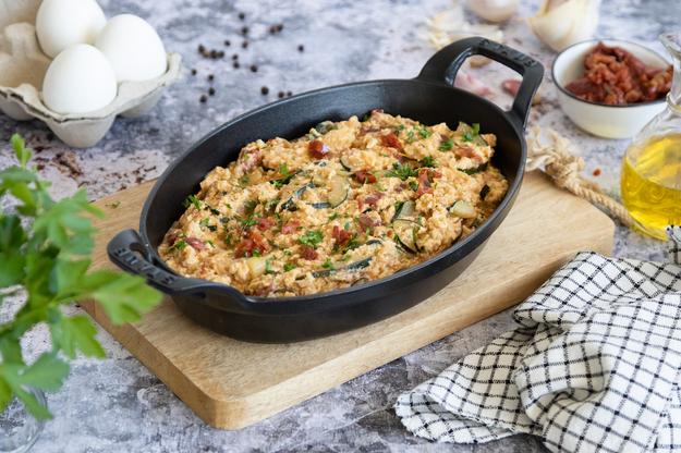 Revuelto de calabacín