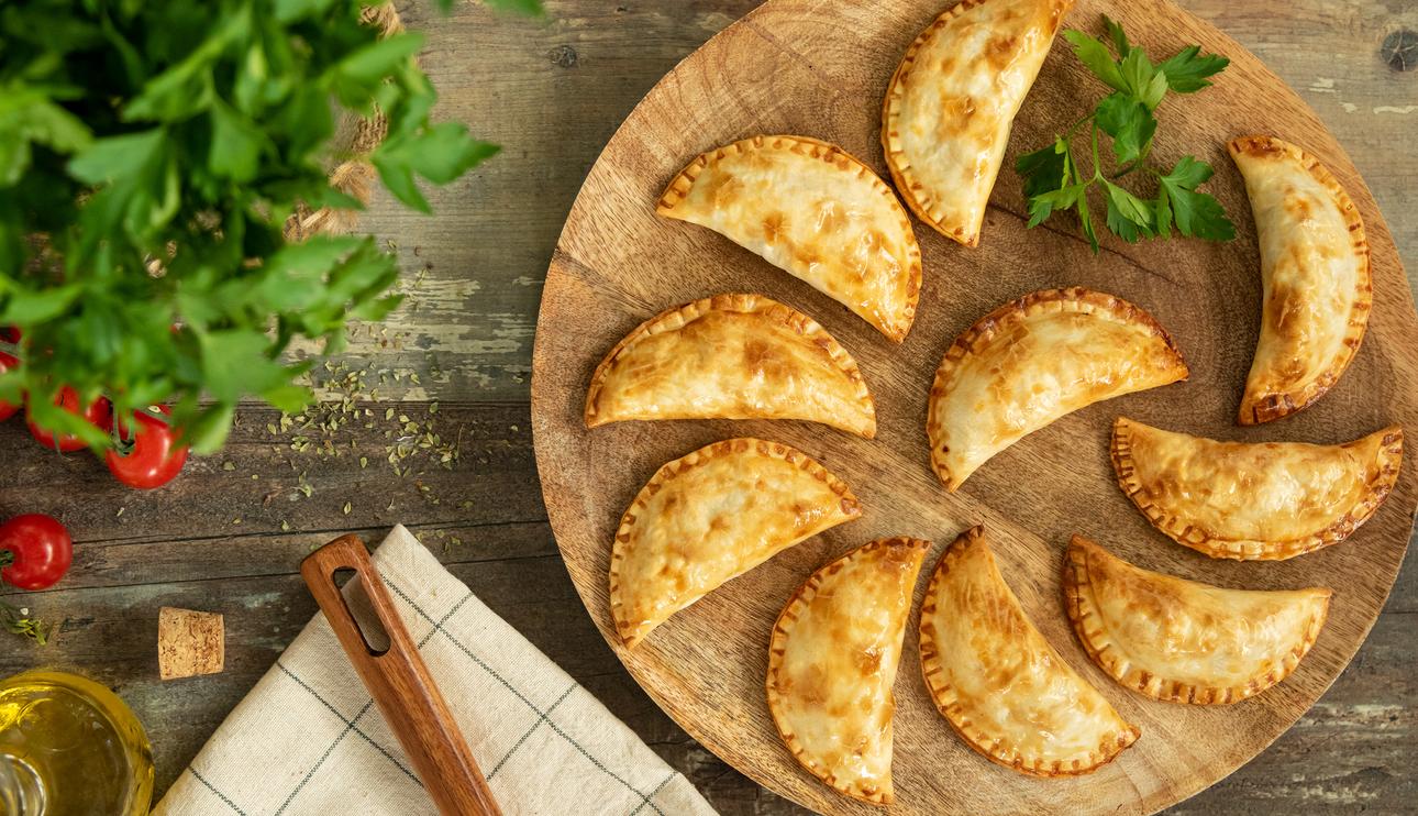Empanadillas de atún en freidora de aire