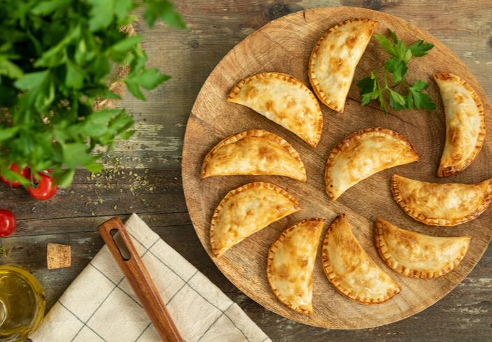 Empanadillas de atún en freidora de aire