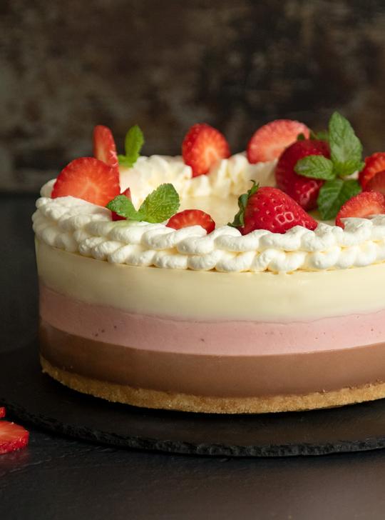 Tarta Napolitana sin horno