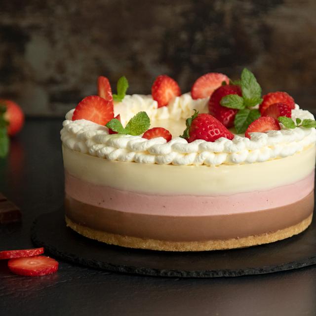 Postres con chocolate con leche