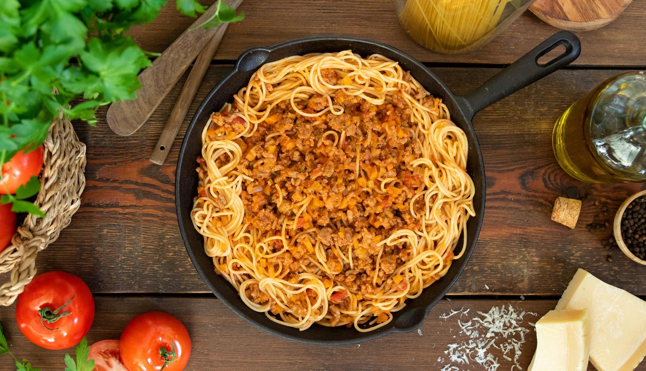 Espagueti a la boloñesa