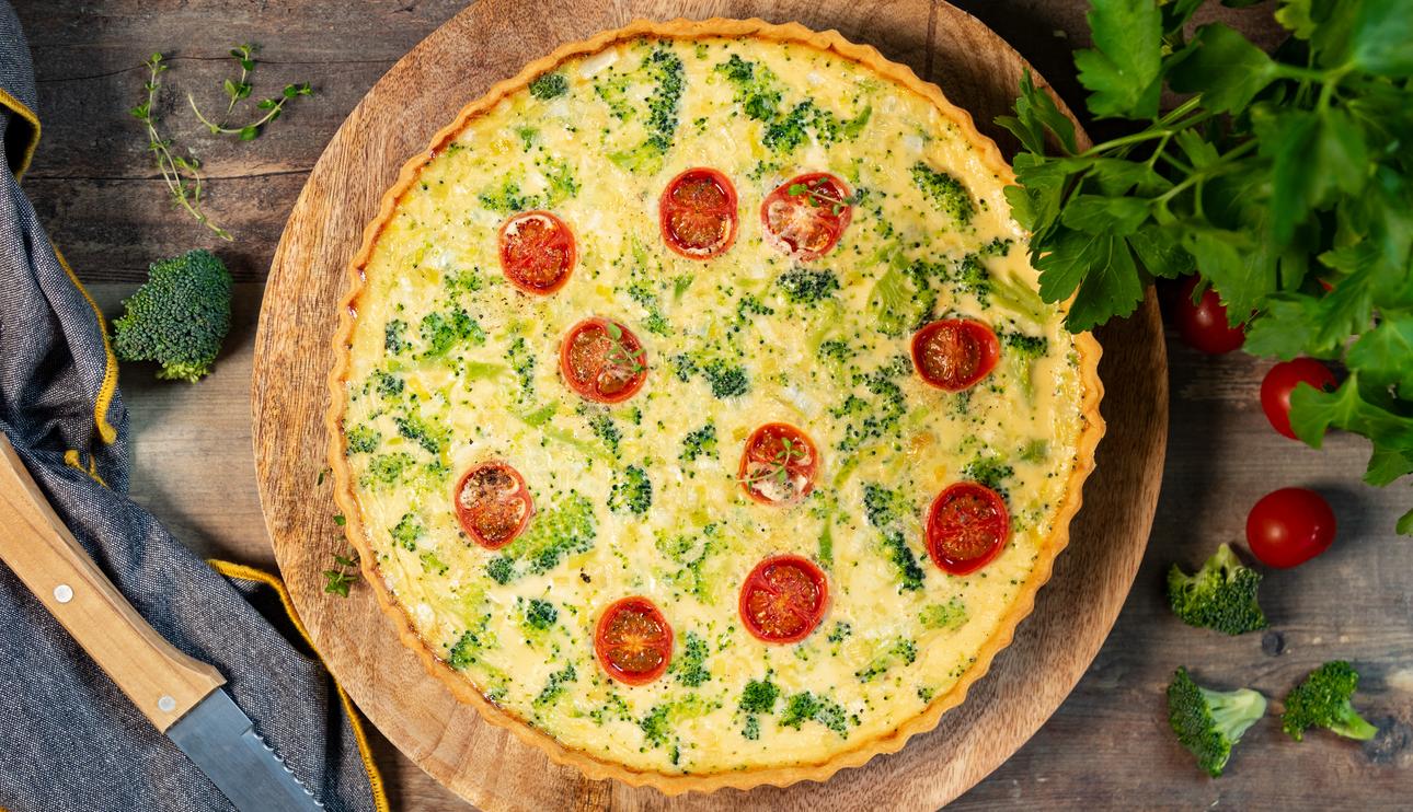 Quiche de brócoli