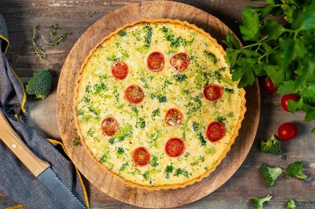 Quiche de brócoli
