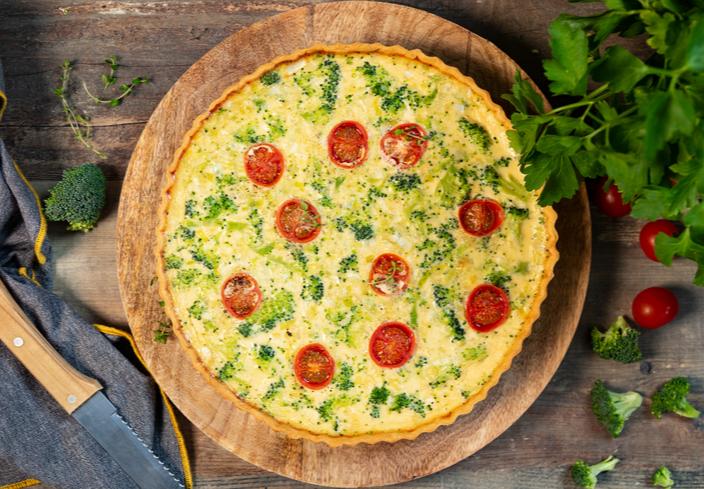 Quiche de brócoli