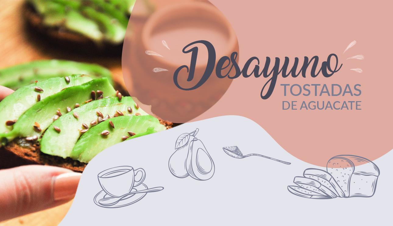 Tostadas de aguacate