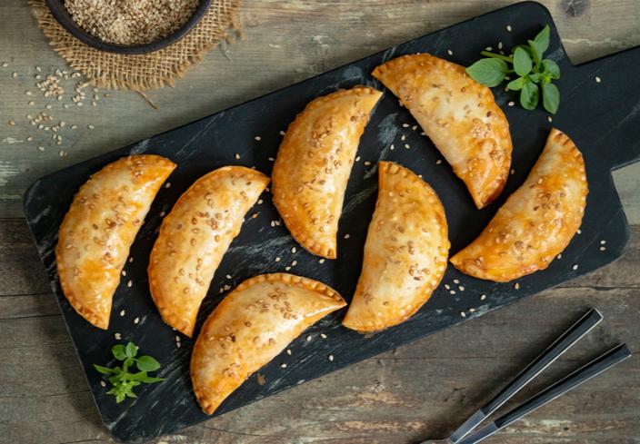 Empanadillas de chorizo y queso Arzúa-Ulloa