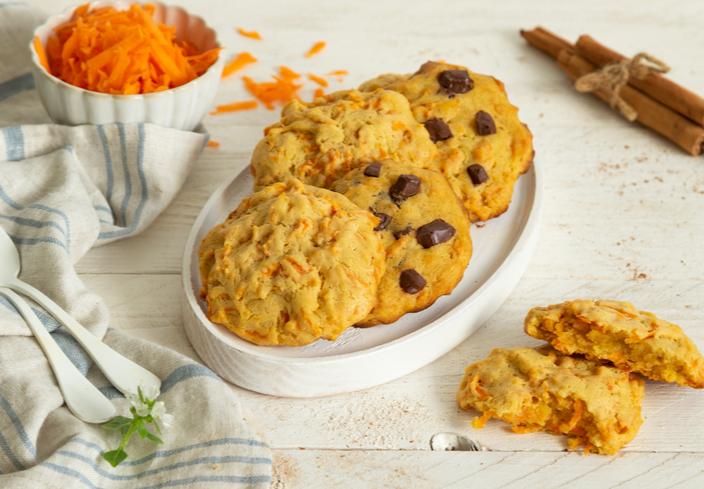 Cookies de zanahoria y leche condensada