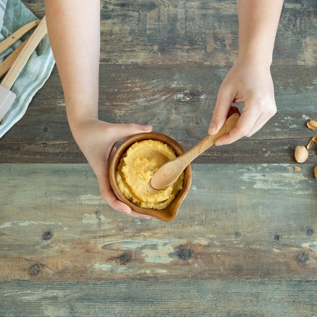 Hojaldre relleno de crema franchipana