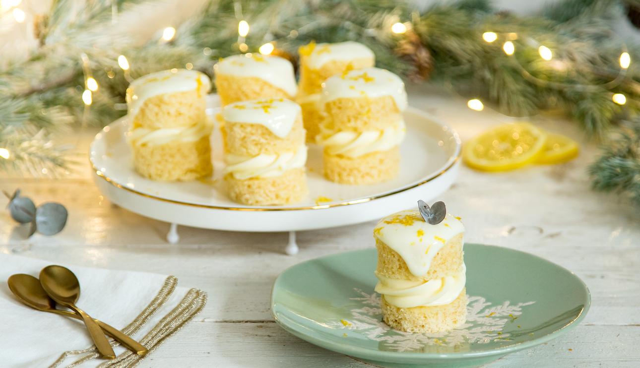 Mini tartitas de limón y mascarpone