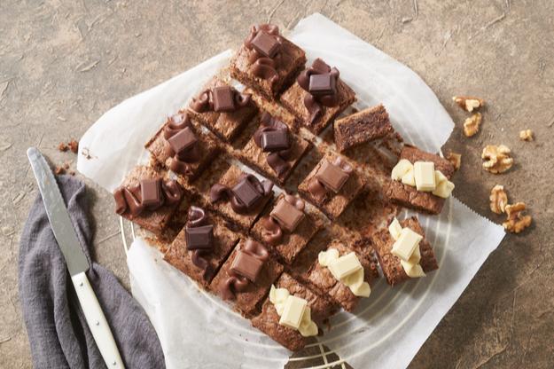 Brownie 5 chocolates con Thermomix®(TM6, TM5, TM31)
