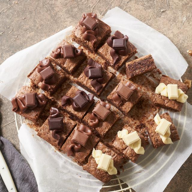 Postres con chocolate blanco