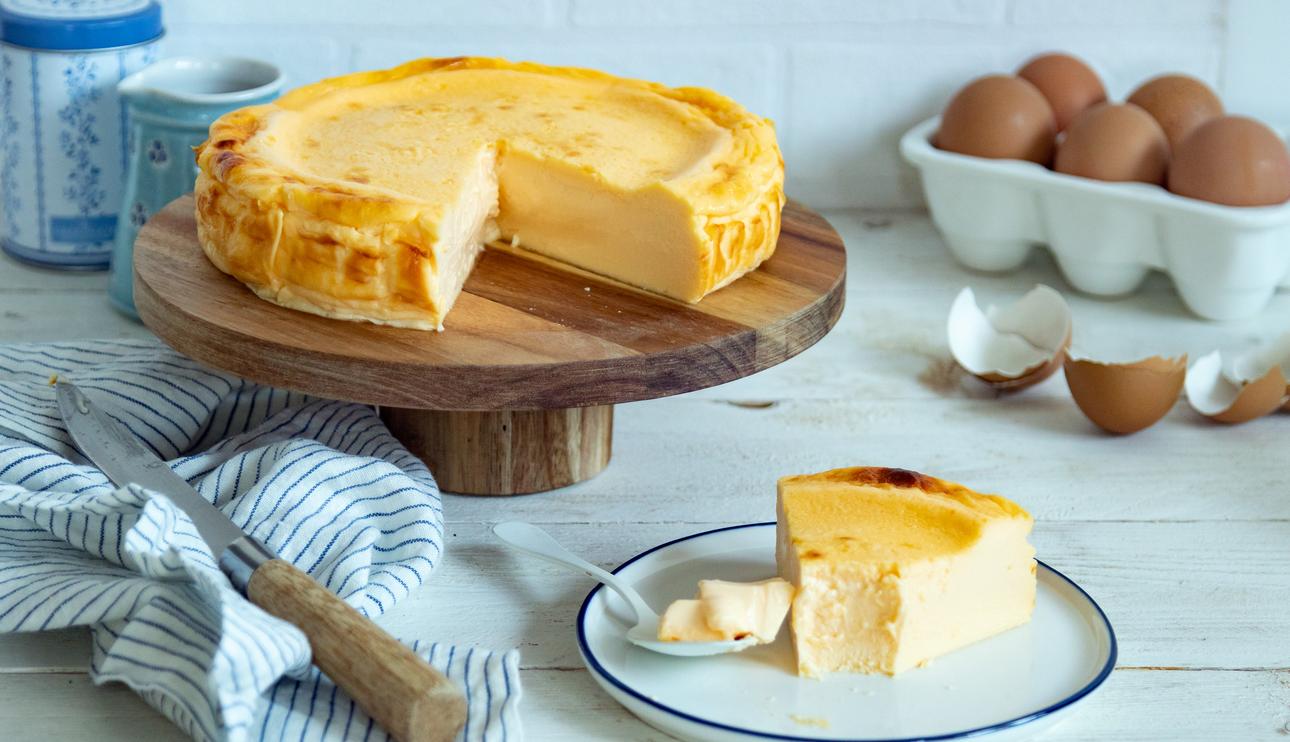 Tarta de queso con 3 ingredientes
