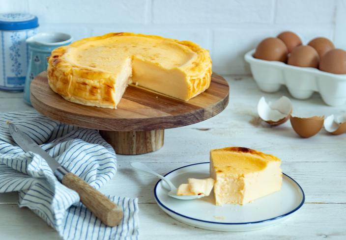 Tarta de queso con 3 ingredientes