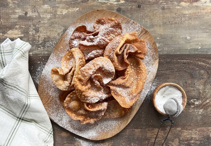 Orejas de Carnaval con obleas