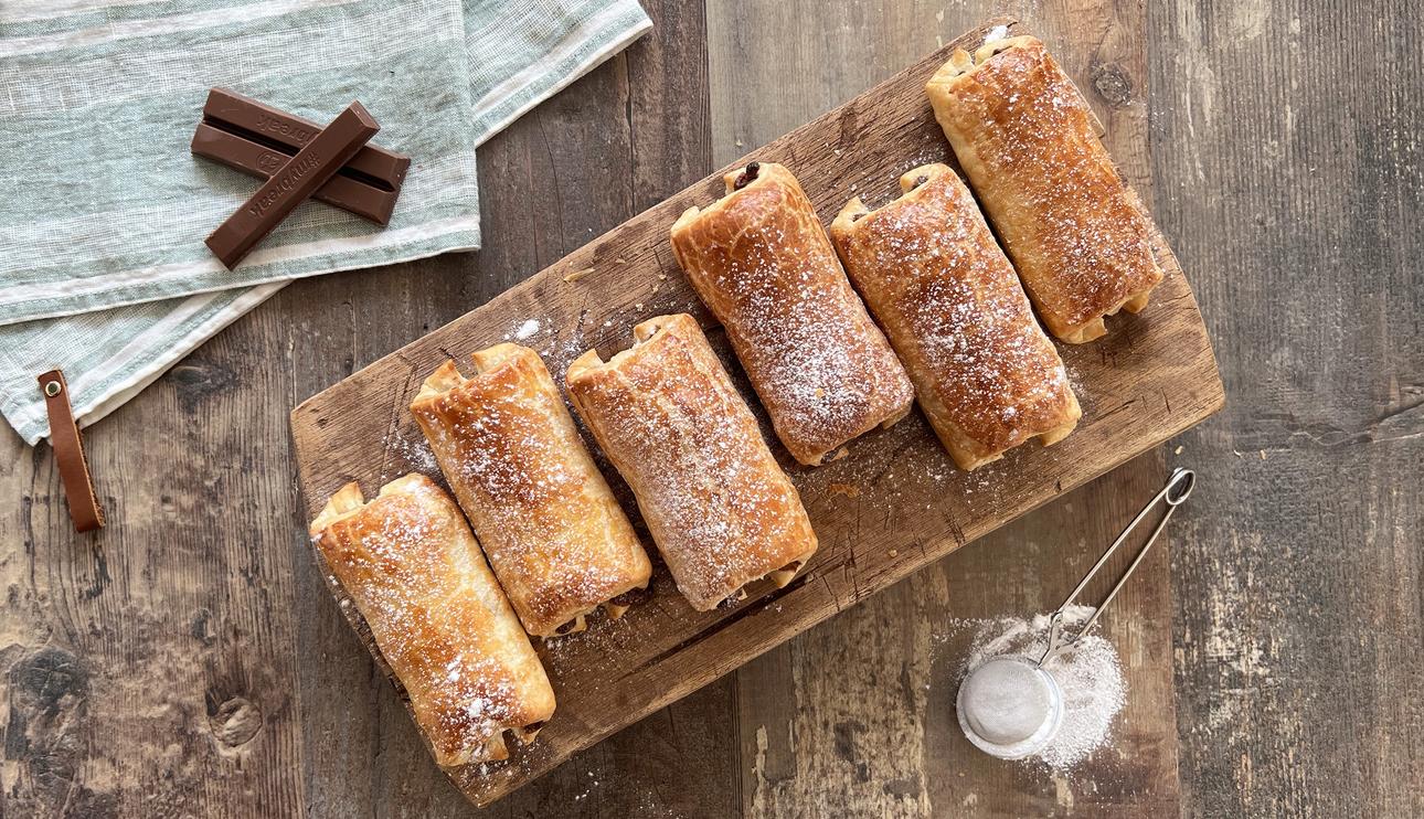 Napolitanas de Kit Kat