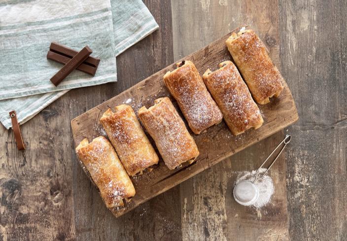 Napolitanas de Kit Kat