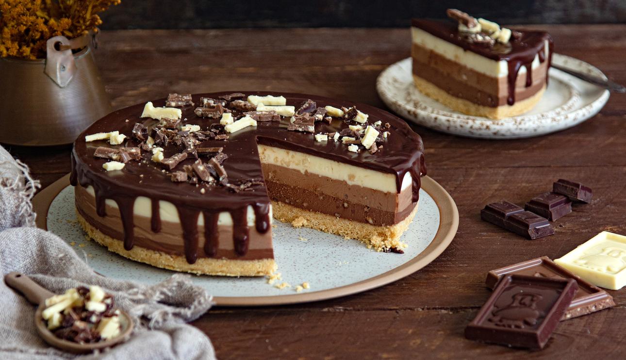 Tarta tres chocolates Nestlé Jungly