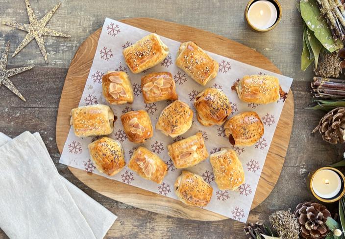 Trío de saladitos con obleas