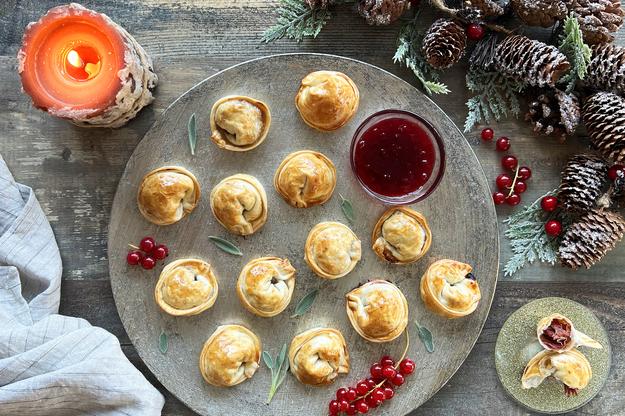 Cappelletti de pato y mermelada con masa de empanadillas