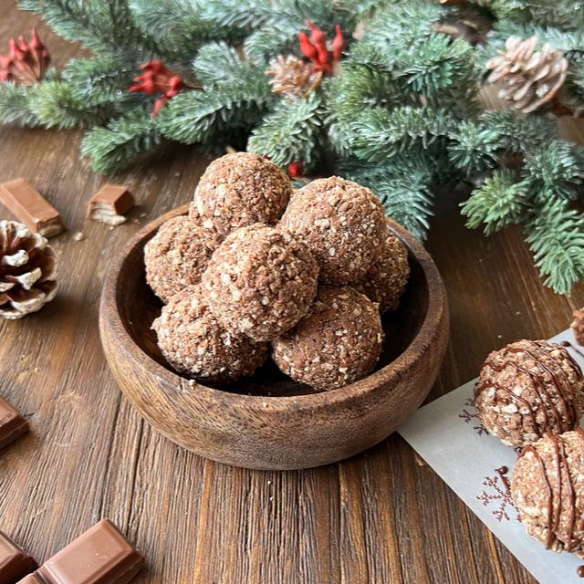 Postres con chocolate con leche