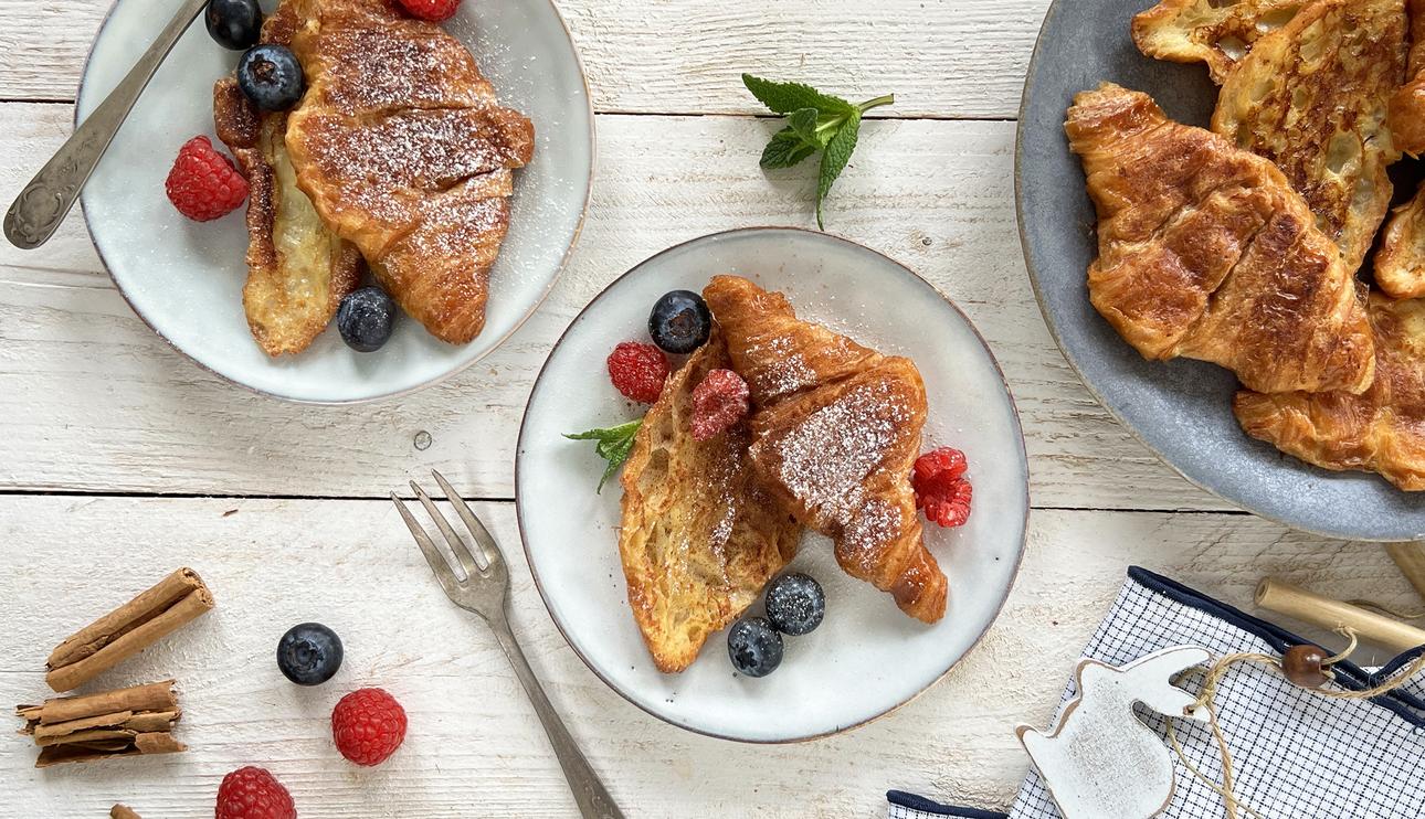 Torrijas de croissant