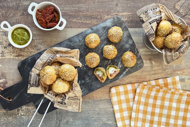 Bomboncitos de bacalao ahumado