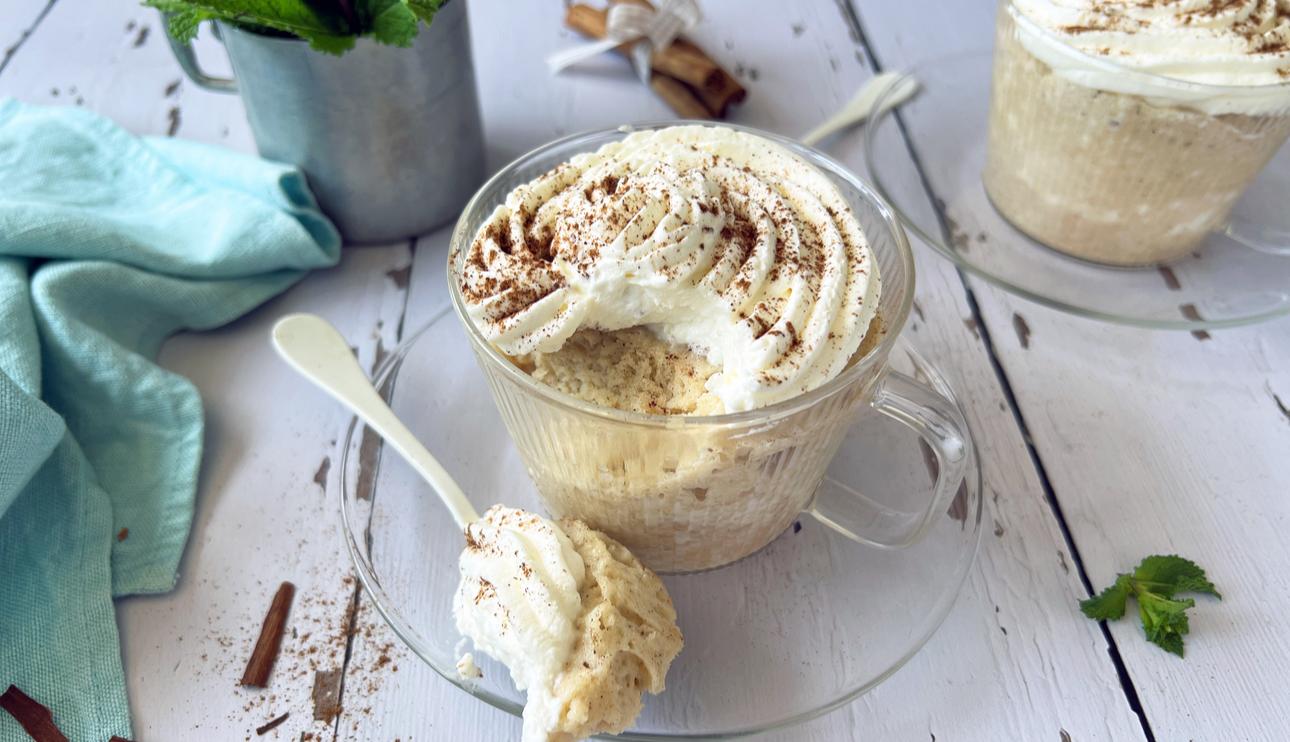 Mug cake tres leches