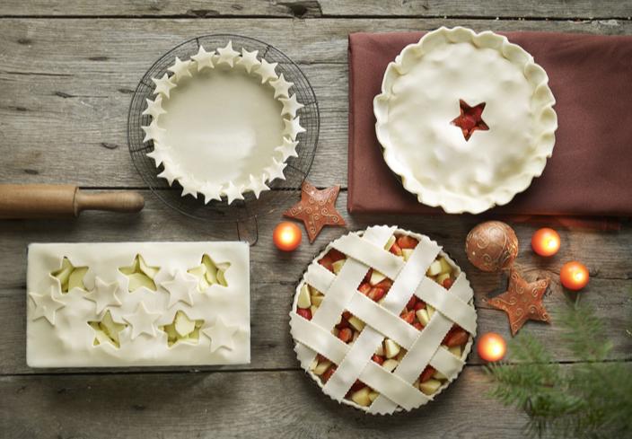 Ideas para decorar tartas de Navidad