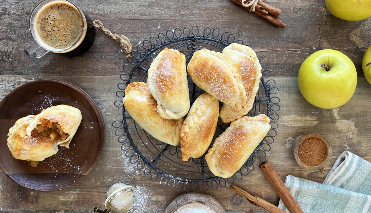 Empanadas de manzana y canela