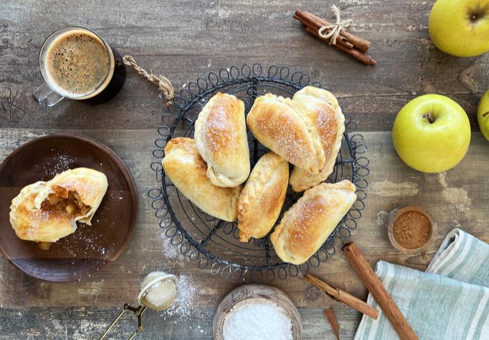 Empanadas de manzana y canela