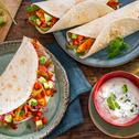 Avocado Hähnchen Fajitas