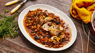 Gefülltes Schweinefilet Hamburger Art