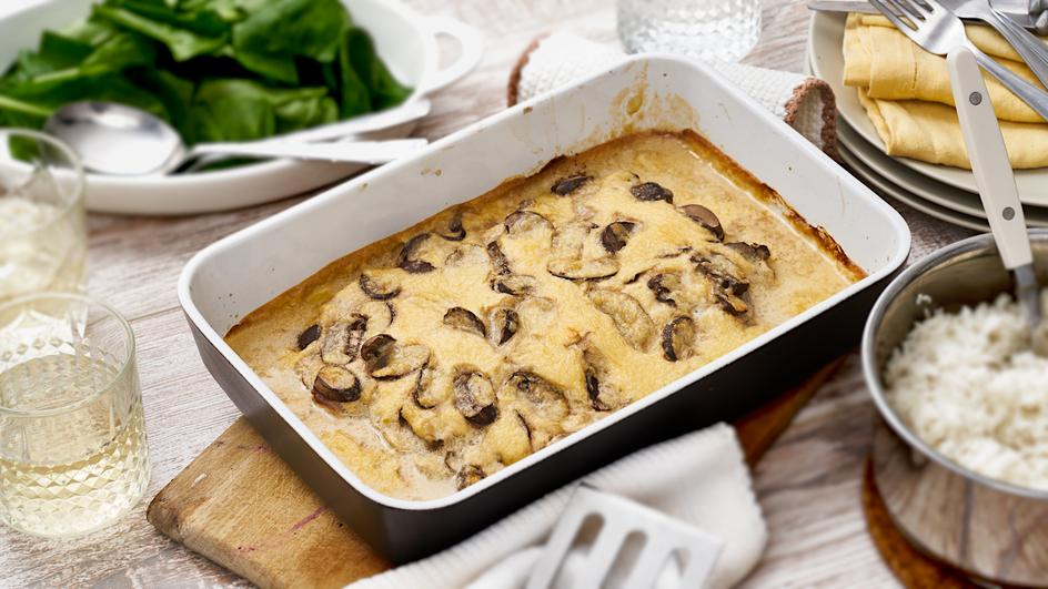 Kalbsschnitzel Züricher Art