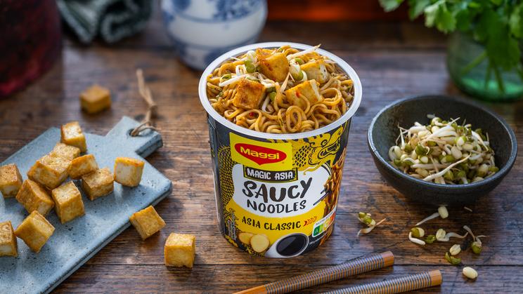 Saucy Noodles Asia Classic mit  Tofu