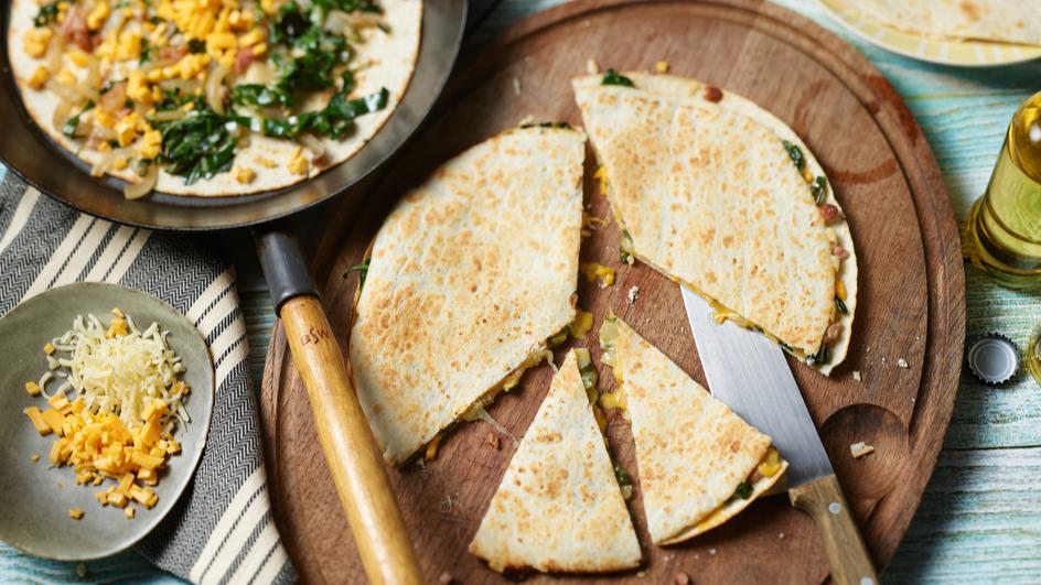 Mangold Quesadilla