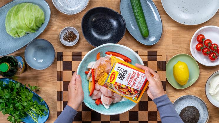 Fajita Chicken Bowl im Airfryer