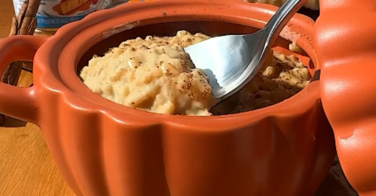 Arroz con leche de calabaza