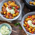 Loaded Gnocchi im Airfryer