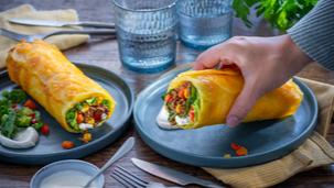 Kartoffelwrap Mexican-Style