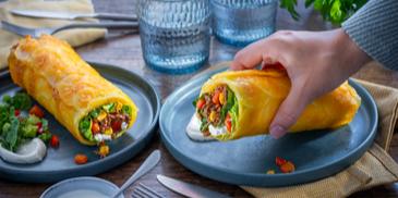 Kartoffelwrap Mexican-Style
